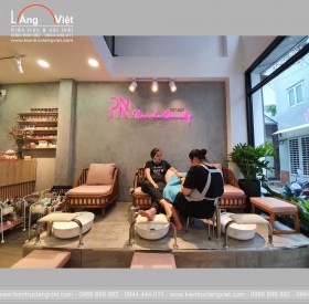 Nội thất tiệm Nails - PN Nails Beauty - Phú Nhuận