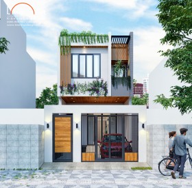 Nhà Phố - Anh Thùy - Bình Chánh -5x24m