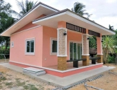 Nhà Cấp 4 Chỉ 500 Triệu Cho Vợ Chồng Trẻ Với Tông Màu Hồng Đào Lạ Mắt