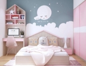 Ý Tưởng Thiết Kế Phòng Ngủ Cho Bé Gái Cực Yêu